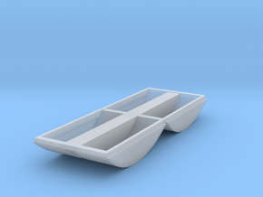 N scale Aluminator Tubs in Clear Ultra Fine Detail Plastic