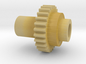 Inventing room Key Right Gear (9 of 9) in Tan Fine Detail Plastic