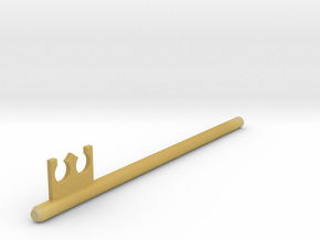 Inventing Room key Left Key (5 of 9) in Tan Fine Detail Plastic