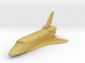 Space Shuttle spacecraft in Tan Fine Detail Plastic