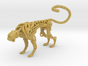 Cheetah-bot in Tan Fine Detail Plastic