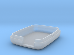 MetaWear Cube Slim Bottom - Short in Clear Ultra Fine Detail Plastic