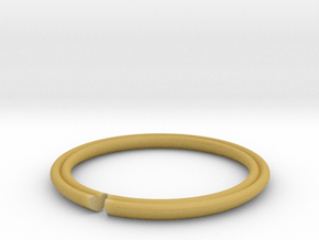 Secret Hidden Heart Ring (Size 8) in Tan Fine Detail Plastic