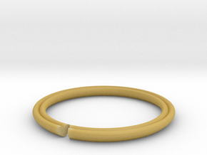Secret Hidden Heart Ring (Size 7) in Tan Fine Detail Plastic