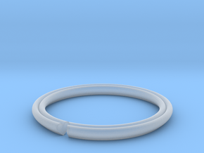 Secret Hidden Heart Ring (Size 5) in Clear Ultra Fine Detail Plastic