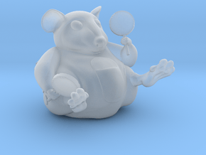 The Candy Mouse 2.5 Inch in Clear Ultra Fine Detail Plastic