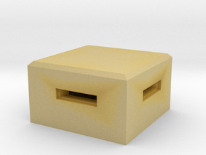 MG Pillbox 4 in Tan Fine Detail Plastic