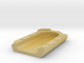 Key Casting Clam Shell in Tan Fine Detail Plastic