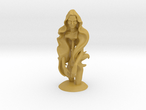 WomanSculpture in Tan Fine Detail Plastic