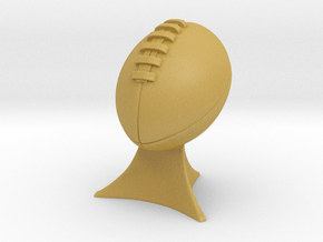 Fantasy Football League Trophy in Tan Fine Detail Plastic