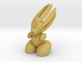 Rabbitrobot mk V in Tan Fine Detail Plastic