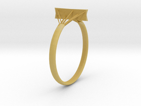 Suspension Ring in Tan Fine Detail Plastic
