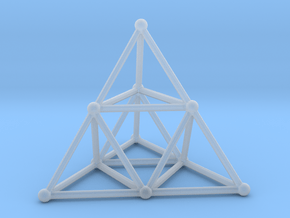 TETRAHEDRON (stage 2) in Clear Ultra Fine Detail Plastic