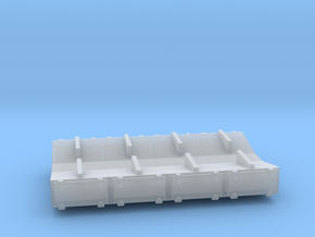 PRR 3 ton Ice Bunker/Sump (1/160) in Clear Ultra Fine Detail Plastic