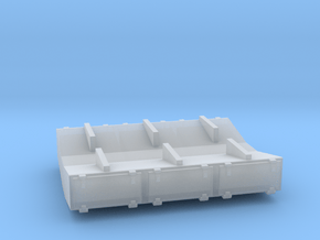 PRR 2¼ ton Ice Bunker/Sump (1/160) in Clear Ultra Fine Detail Plastic