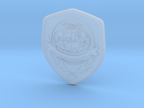 Badge BSAA in Clear Ultra Fine Detail Plastic