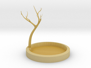 Jewelry Tree in Tan Fine Detail Plastic