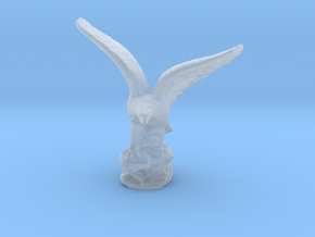 Eagle in Clear Ultra Fine Detail Plastic