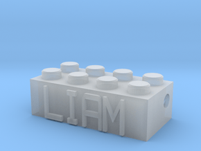 LIAM in Clear Ultra Fine Detail Plastic