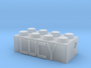LUCY in Clear Ultra Fine Detail Plastic