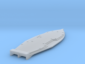 Mk2  Lava Surfboard in Clear Ultra Fine Detail Plastic