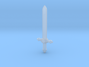 Minifig Broadsword - Dayo Empire in Clear Ultra Fine Detail Plastic