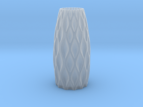 S-Vase in Clear Ultra Fine Detail Plastic