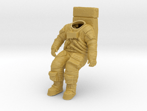 Apollo Astronaut / Sitting Position / 1:16 in Tan Fine Detail Plastic