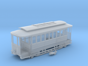 Sydney C Class Tram N Scale 1:148 in Clear Ultra Fine Detail Plastic