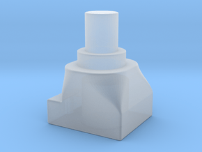 Assem1 - V2Foot-1 in Clear Ultra Fine Detail Plastic