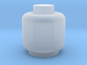 Assem1 - V2Head-1 in Clear Ultra Fine Detail Plastic