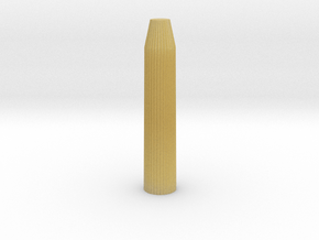 Printable Stylus Base With Link To Make The tip in Tan Fine Detail Plastic