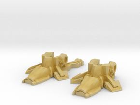 Autobot Dino Ankle Parts in Tan Fine Detail Plastic