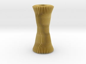 Vase     in Tan Fine Detail Plastic