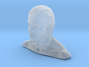Daemon head in Clear Ultra Fine Detail Plastic