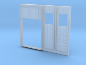 SIGUENZA BALCONY DOOR-1 PARTS FOR PRINTING in Clear Ultra Fine Detail Plastic