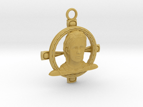 Jehanne Darc pendanttop in Tan Fine Detail Plastic
