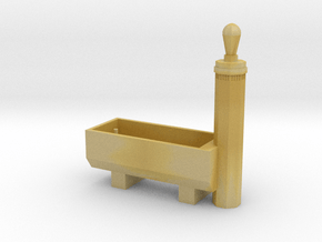 RhB Fountain - std ver. with hole in Tan Fine Detail Plastic