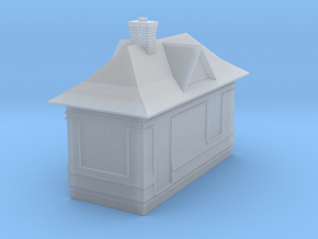 CNR Tool Shed (N Scale) in Clear Ultra Fine Detail Plastic