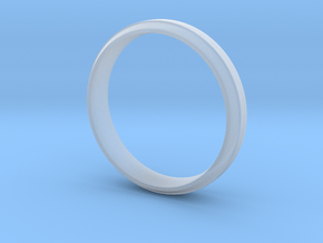 Simple Ring in Clear Ultra Fine Detail Plastic: 11 / 64