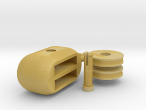 hoist pulley block ( assembling ) in Tan Fine Detail Plastic