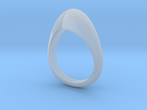 Ring 2.12 in Clear Ultra Fine Detail Plastic