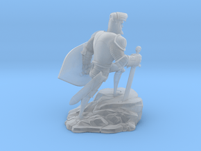 TheKnight (Small) in Clear Ultra Fine Detail Plastic