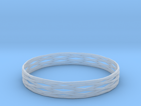 Bangle 5 in Clear Ultra Fine Detail Plastic