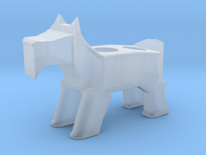 Terrier Pencil Holder in Clear Ultra Fine Detail Plastic
