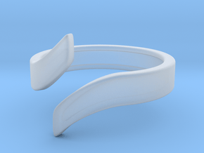 Open Design Ring (22mm / 0.86inch inner diameter) in Clear Ultra Fine Detail Plastic