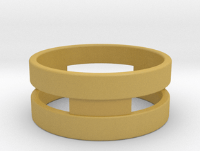 Ring g3 Size 6.5 - 16.92mm in Tan Fine Detail Plastic