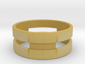 Ring g3 Size 7.5 - 17.75mm in Tan Fine Detail Plastic