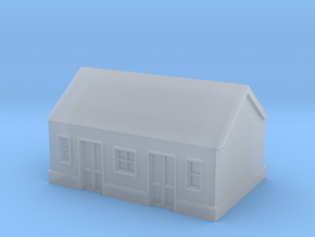 1/450 Station Building in Clear Ultra Fine Detail Plastic