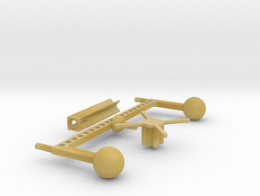 Mobile Stand (for 2 Gee Bee Racers) in Tan Fine Detail Plastic
